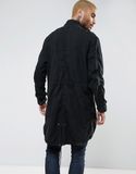 Áo khoác đen AllSaints Lightweight Parka