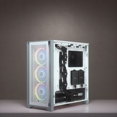 Vỏ máy tính Corsair 4000D AIRFLOW TG White (CC-9011201-WW)