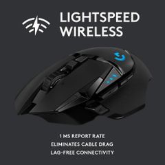 Chuột Logitech G502 HERO LIGHTSPEED Wireless