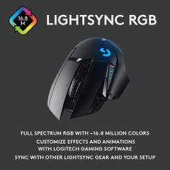 Chuột Logitech G502 HERO LIGHTSPEED Wireless