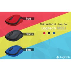 Chuột Wireless Logitech M221 Silent Plus