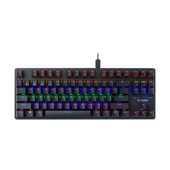 Bàn phím Gaming Wireless Rapoo V500Pro-87 Multimode TKL RGB Blue Switch