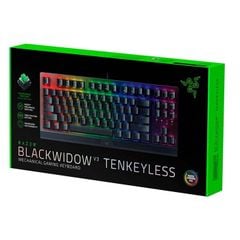 Bàn phím Razer BlackWidow V3 Tenkeyless Green Switch Wired (RZ03-03490100-R3M1)