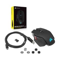 Chuột không dây CORSAIR M65 RGB ULTRA Black (CH-9319411-AP2)