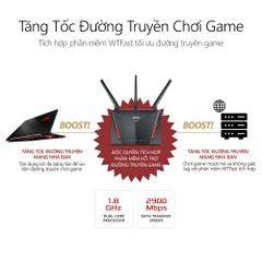 Router ASUS RT-AC86U AC2900 băng tần kép