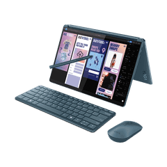 Laptop Lenovo Yoga Book 9 13IMU9 83FF001SVN (Intel Core Ultra 7 155U | 32GB | 1TB | Intel Graphics | 2x 13.3' 2.8K OLED 100% DCI-P3 | Win 11 | Office)