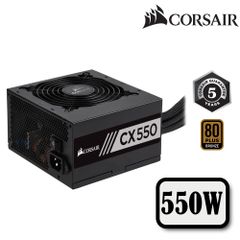 Nguồn máy tính Corsair CX550  80 Plus Bronze