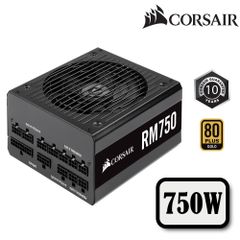 Nguồn máy tính CORSAIR RM750 - 80 Plus Gold