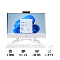 PC HP All In One 22-dd2005d (6K7G4PA) (i3-1215U | 4GB | 256GB | Intel UHD Graphics | 21.5' FHD | Win 11)