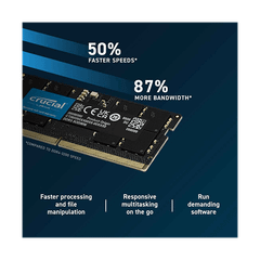 Ram Crucial DDR5 16GB Bus 5200MHz CL42-42-42 1.1V CT16G52C42S5