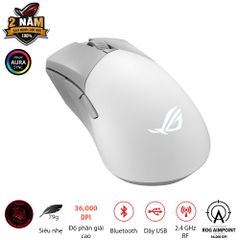 Chuột Gaming ASUS ROG Gladius III Wireless AimPoint White