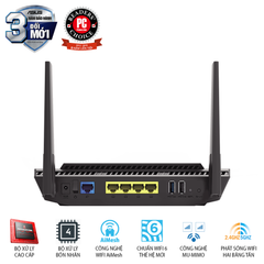 Router ASUS RT-AX56U Băng Tần Kép 2.4GHz/5GHz