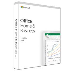 Phần mềm Office Home & Business 2019 | Dùng vĩnh viễn | Dành cho 1 người, 1 thiết bị | Word, Excel, PowerPoint | Outlook