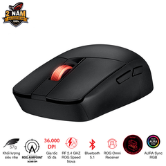 Chuột Gaming ASUS ROG Strix Impact III Wireless