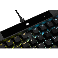 Bàn phím Corsair K70 PRO BLK RGB OPX Silver Switch (CH-910941A-NA)