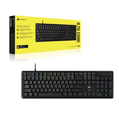 Bàn phím Corsair K70 CORE-BLK-CRSR MX-RGB (CH-910971E-NA)