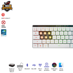 Bàn phím ASUS ROG FALCHION RX RED Low Profile