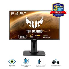 Màn hình ASUS TUF Gaming VG259QR 24.5 inch FHD Fast IPS 165Hz G-Sync 1ms