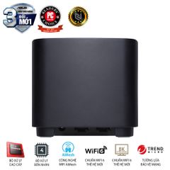 ASUS ZenWiFi XD4 (2PK) Black AX1800 WiFi 6 2 băng tần