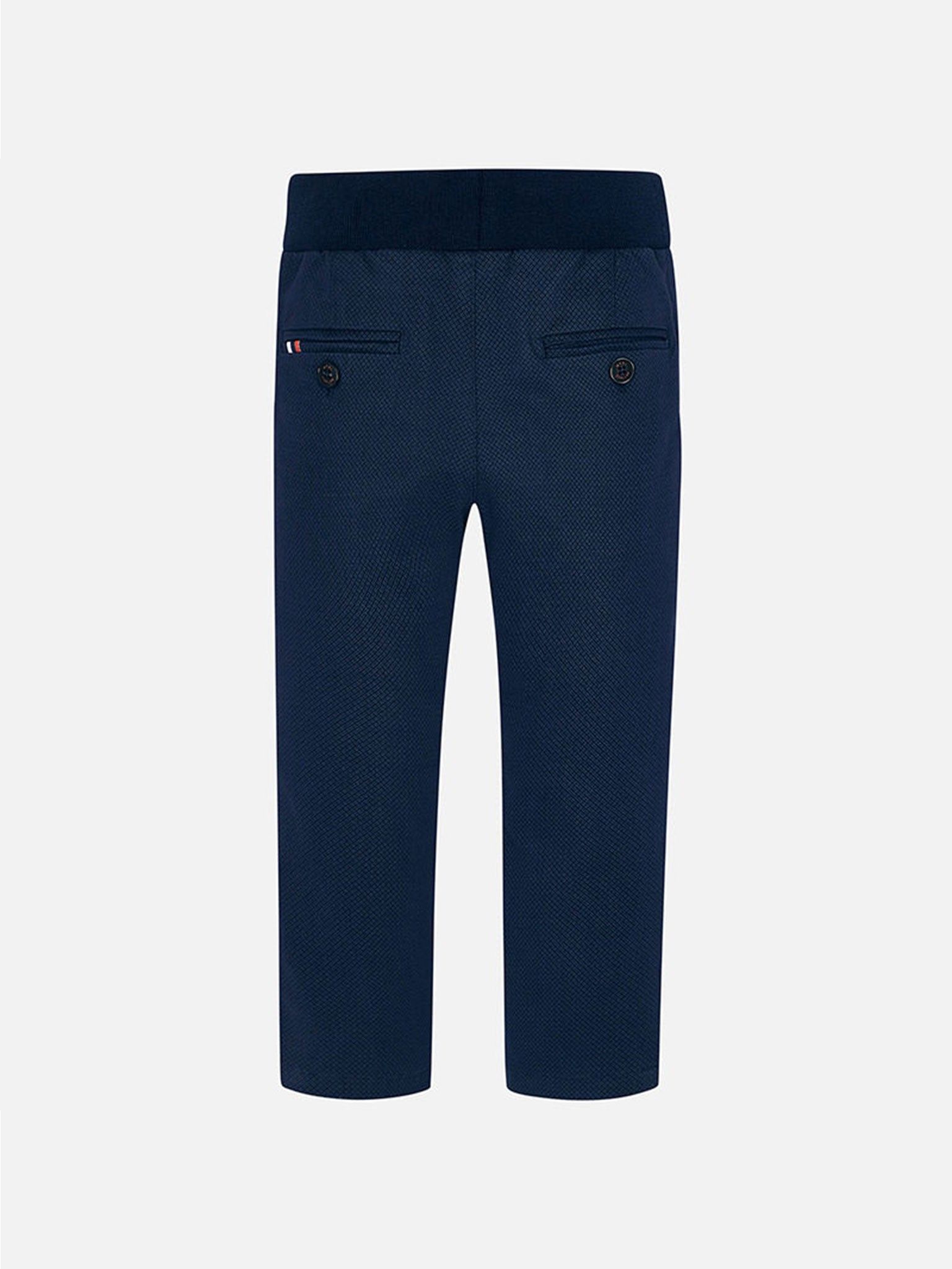 Quần vải cạp chun xanh navy - Mayoral