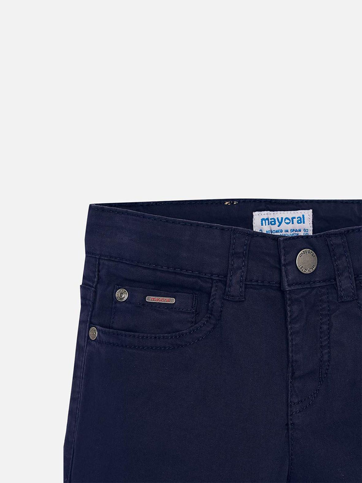 Quần short kaki màu navy