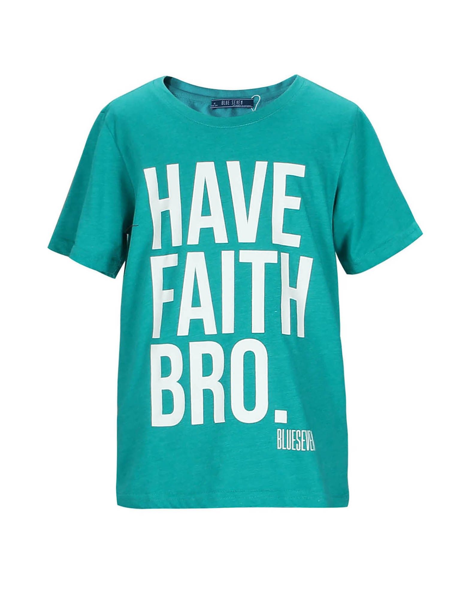 Áo phông bé trai chữ HAVE FAITH BRO