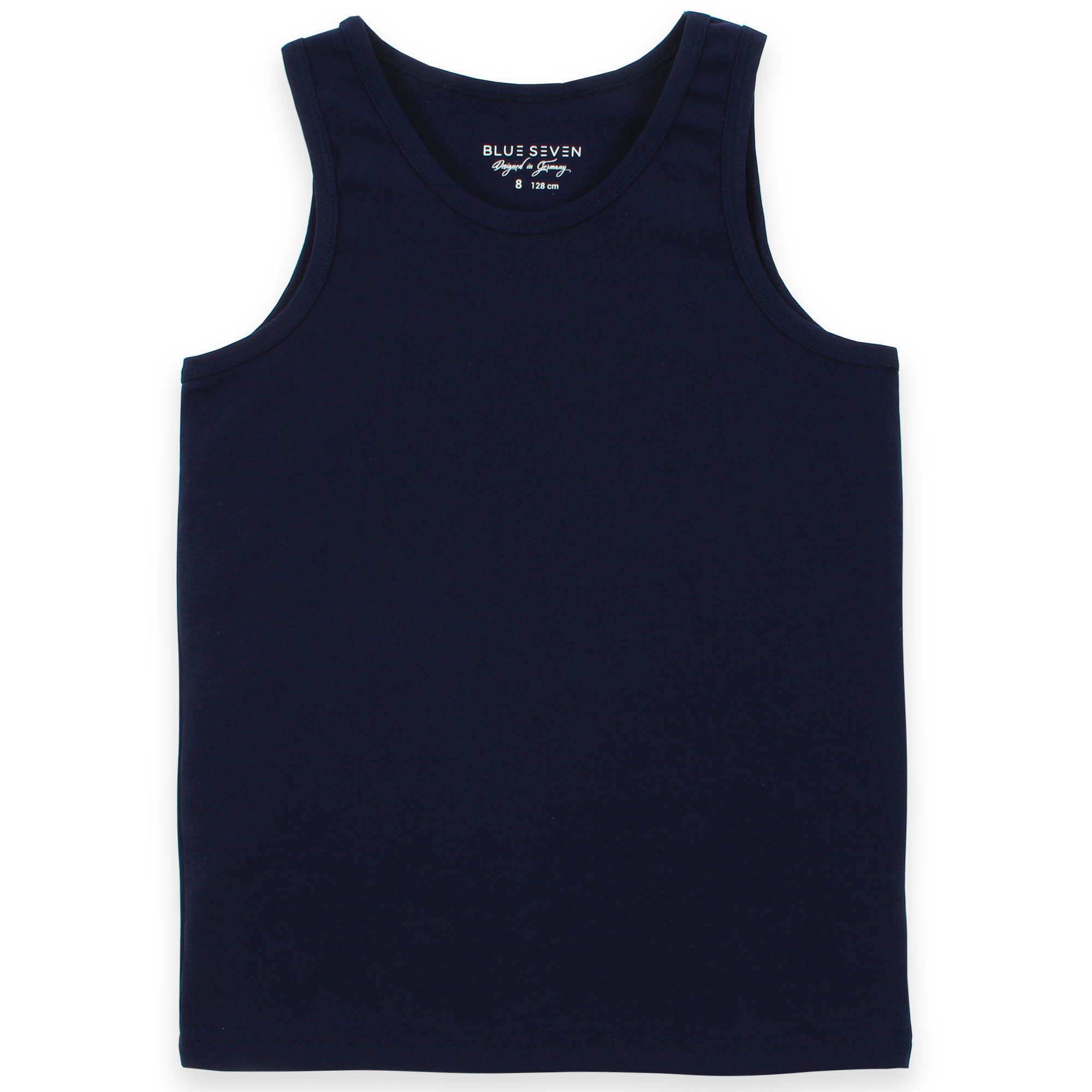 Áo ba lỗ bé trai màu xanh navy
