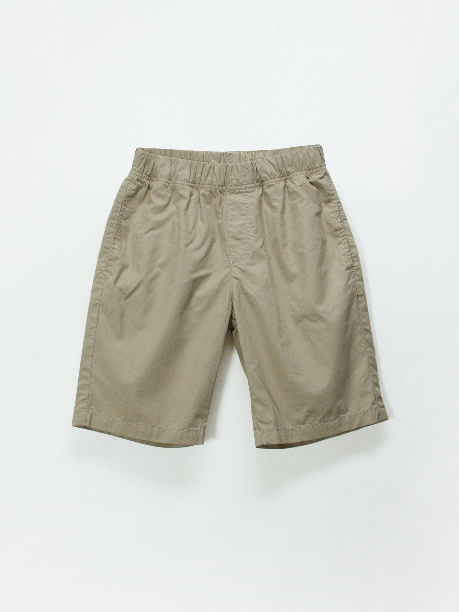 Quần short kaki cạp chun màu be - Blue Seven
