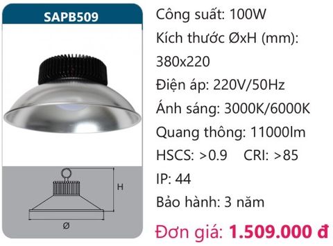 ĐÈN LED NHÀ XƯỞNG DUHAL