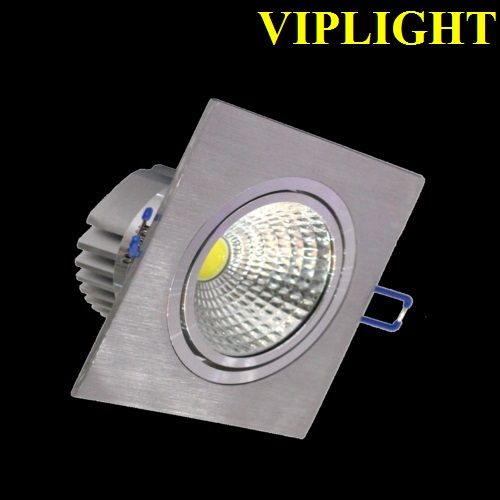 ĐÈN LED ÂM TRẦN CHIẾU ĐIỂM 7W COB VUÔNG_BẢO HÀNH 3 NĂM