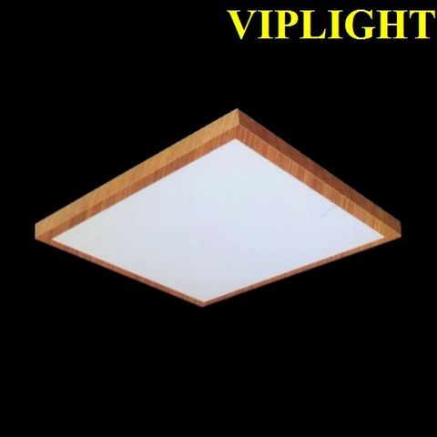  ĐÈN LED PANEL ỐP TRẦN NỔI 600 x 600 / 48W VIỀN VÂN GỖ 