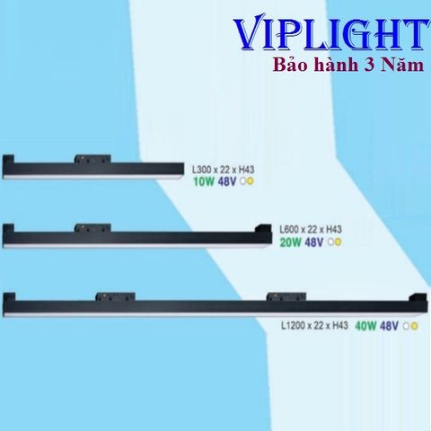  ĐÈN RAY NAM CHÂM LED TÁN QUANG 40W (1M2) VLHFSL73-48V 