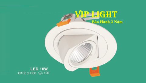  ĐÈN ÂM TRẦN CHIẾU GÓC LED 10W HUFA AT-41 LED 10W 