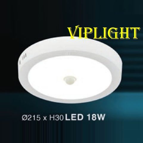  ĐÈN LED ỐP TRẦN CẢM BIẾN CHUYỂN ĐỘNG 18W MP-18 