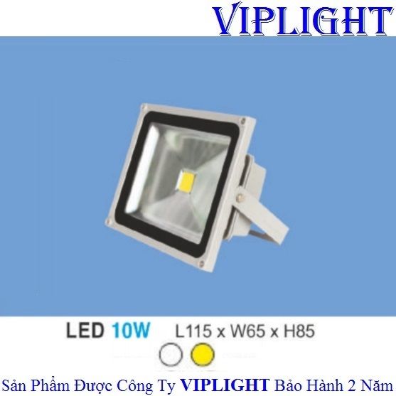 ĐÈN PHA LED 10W HUFA FA-40 ( ÁNH SÁNG TRẮNG - VÀNG )