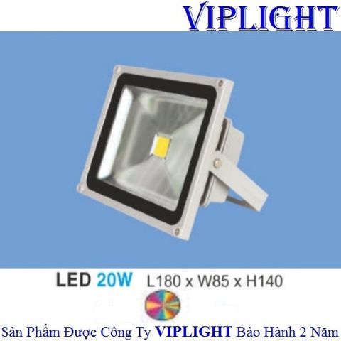  ĐÈN PHA LED ĐỔI MÀU 20W HUFA FA-41 ( ÁNH SÁNG ĐỔI MÀU RGB ) 