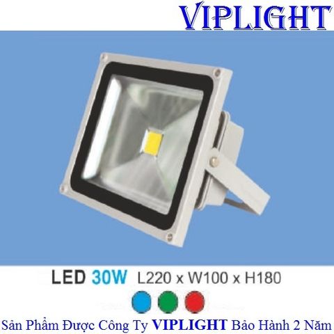  ĐÈN PHA LED 30W HUFA FA-42 ( ÁNH SÁNG XANH LÁ - XANH LAM - MÀU ĐỎ ) 