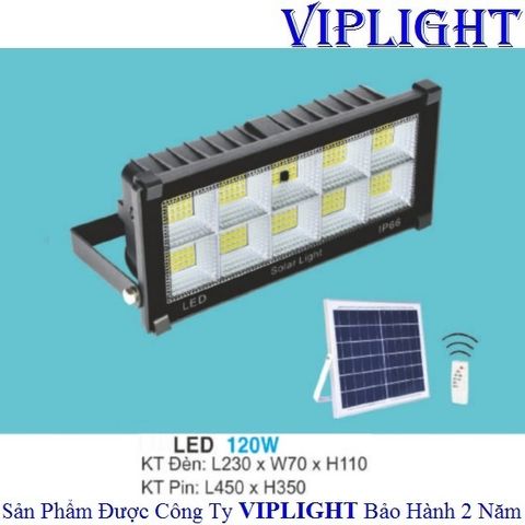  ĐÈN PHA NĂNG LƯỢNG LED 120W (SOLAR LIGHT) FNL-17 LED 120W 