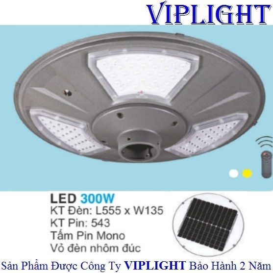 ĐÈN UFO NĂNG LƯỢNG MẶT TRỜI 300W NL-25 LED 300W