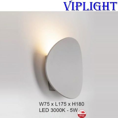  ĐÈN HẮT TƯỜNG LED 5W TRANG TRÍ VLVNT375T _ GẮN VÁCH TƯỜNG TRANG TRÍ NGOÀI TRỜI, TRONG NHÀ 