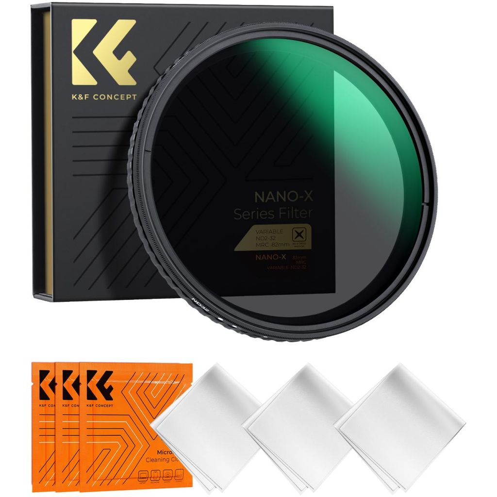 Filter K&F Concept Nano-X Variable ND2-ND32 (1-5 stop) 49mm