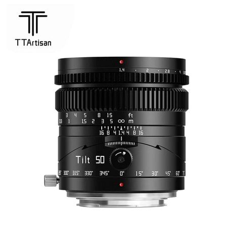Ống kính TTArtisan Tilt 50mm f1.4 for Sony E (Fullframe) Chính Hãng