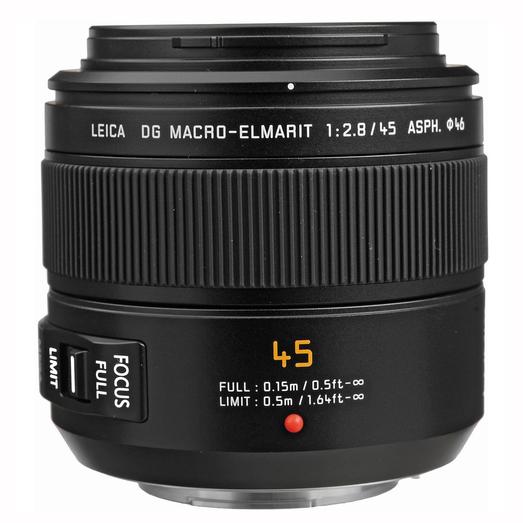 Lens Panasonic Leica DG Macro-Elmarit 45mm  f/2.8 ASPH./Mega O.I.S