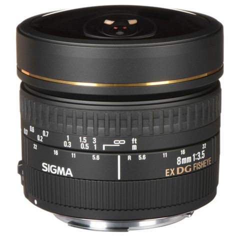 Lens Sigma 8mm F3.5 EX DG Fisheye Circular For Canon (Chính hãng)