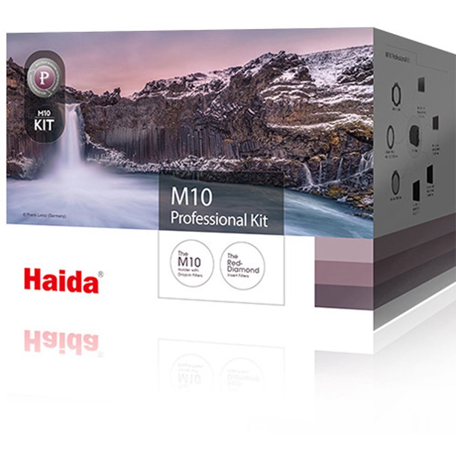 Bộ KIT filter Haida PROFESSIONAL (Hệ vuông 100x100mm) gồm: Holder, 2ND, 1CPL, 2GND, 1 túi, 4 rings - HD4317