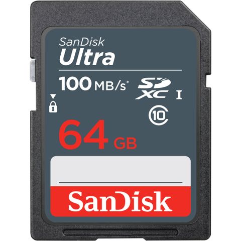 Thẻ nhớ SDHC - Sandisk ULTRA 64GB - 100MB/s (Chính hãng)