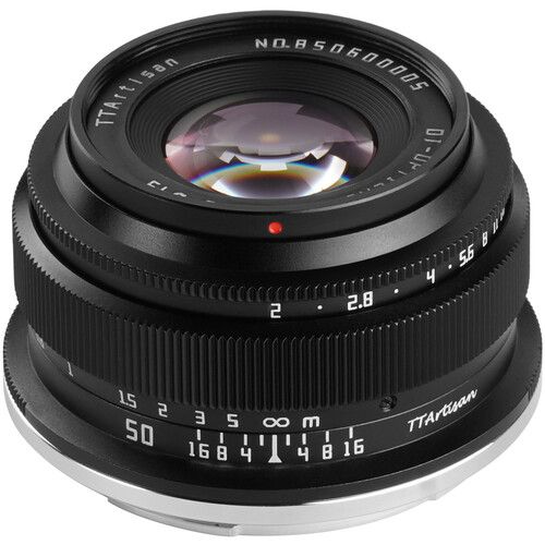 Ống kính TTartisan 50mm F2 for M4:3