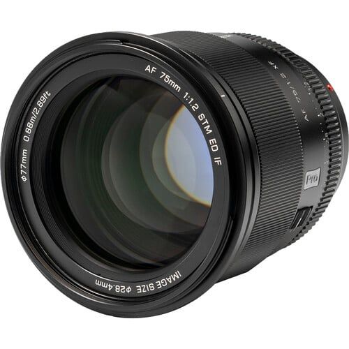 Ống kính Viltrox AF 75mm f1.2   for Nikon Z Chính Hãng