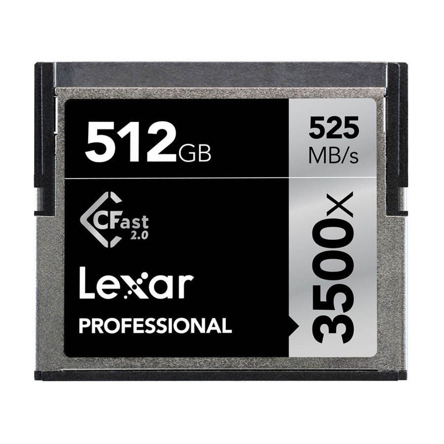 Thẻ Cfast 2.0 Lexar 512GB 3500X (Chính hãng)