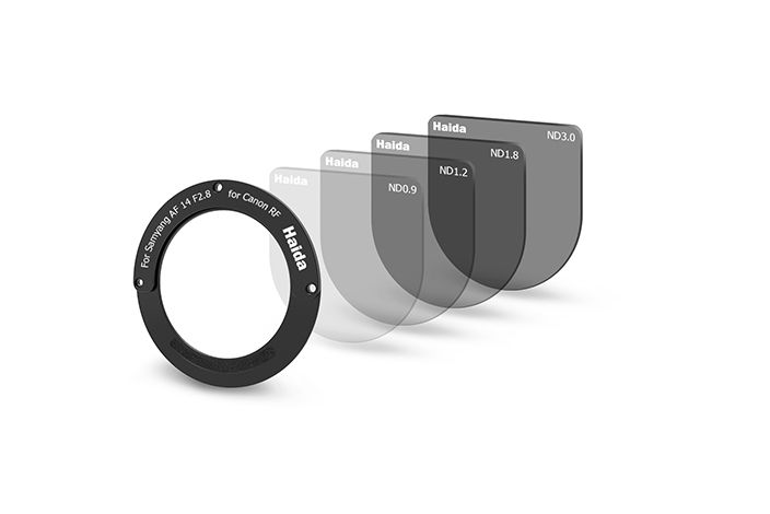 Bộ Haida Rear Filter cho Canon EF 17-35mm f/2.8L USM/ Filter lắp sau Lens EF 17-35mm f/2.8L USM (ND0.9+1.2+1.8+3.0) kèm adapter ring - HD4568